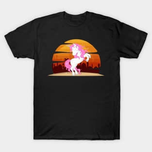 Pink vintage unicorn T-Shirt